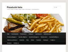 Tablet Screenshot of pizzabutikitalia.com